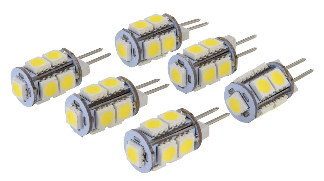DG726116VP – VALTERRA LLC Multi Purpose Light Bulb - LED, Replacement For JC10 Bulb Bright White Pack Of 6